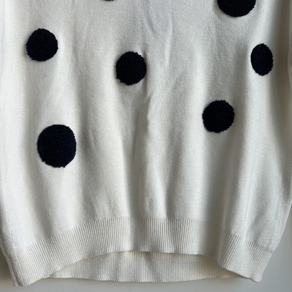 Zara Girls Knitwear Summer Collection Polka Dot Sweater - Picture 10 of 11